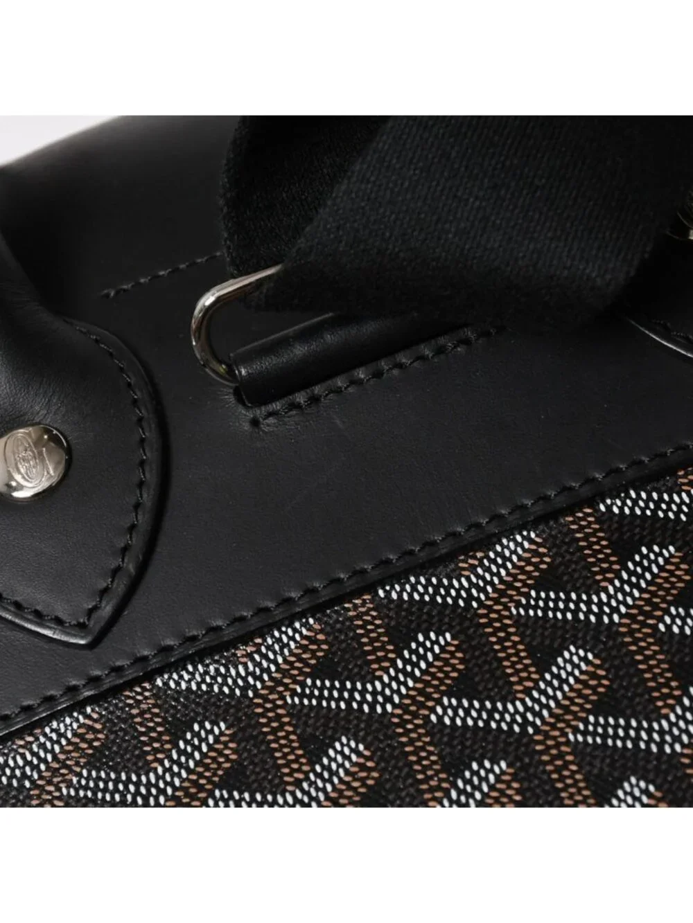 Goyard Alpine MM Backpack Leather Black